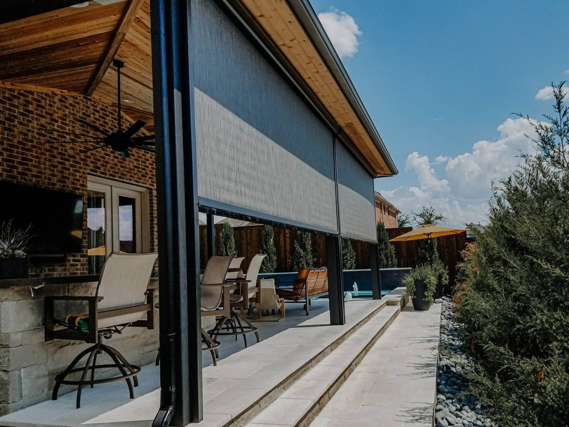 MotionScreen by Universal Screens at Alabama Decks Exteriors Birmingham AL