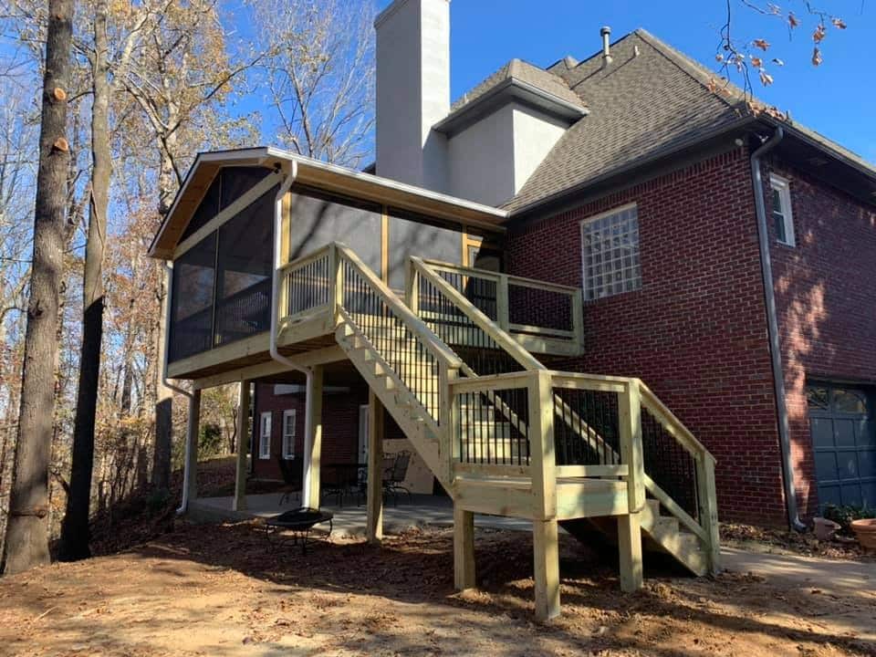 Shelby County Deck Builder Contractor Company Alabama Decks Exteriors
